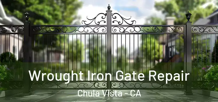  Wrought Iron Gate Repair Chula Vista - CA